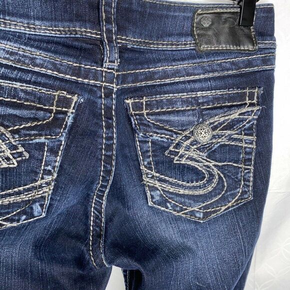 Silver Suki Surplus Boot Leg Jeans Womens Size 27 - Picture 8 of 8